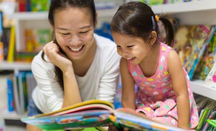 Learning English through picture books